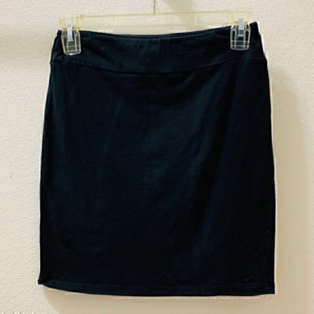 Mossimo Black Fitted Mini Skirt